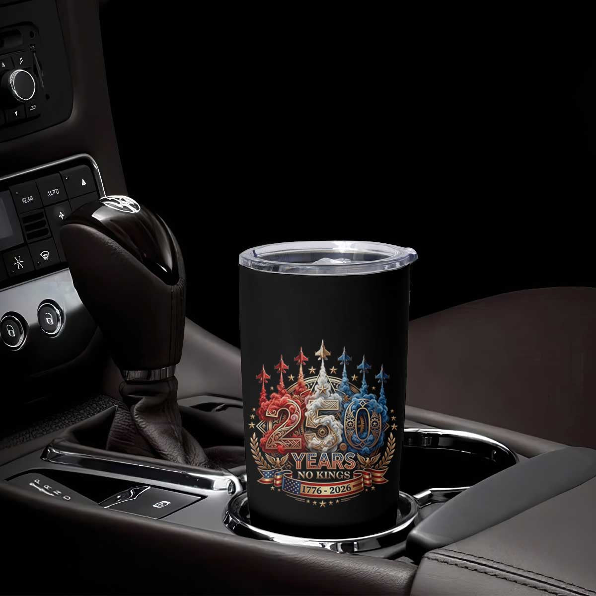 250 Years No Kings Tumbler Cup Patriotic Independence Anniversary TS12 Print Your Wear