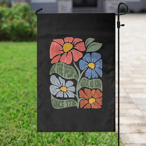 Wildflower Protest Garden Flag We The People Serve No Kings TS12 Print Your Wear