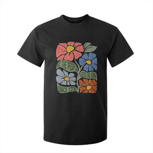 Wildflower Protest T Shirt For Kid We The People Serve No Kings TS12 Black Print Your Wear