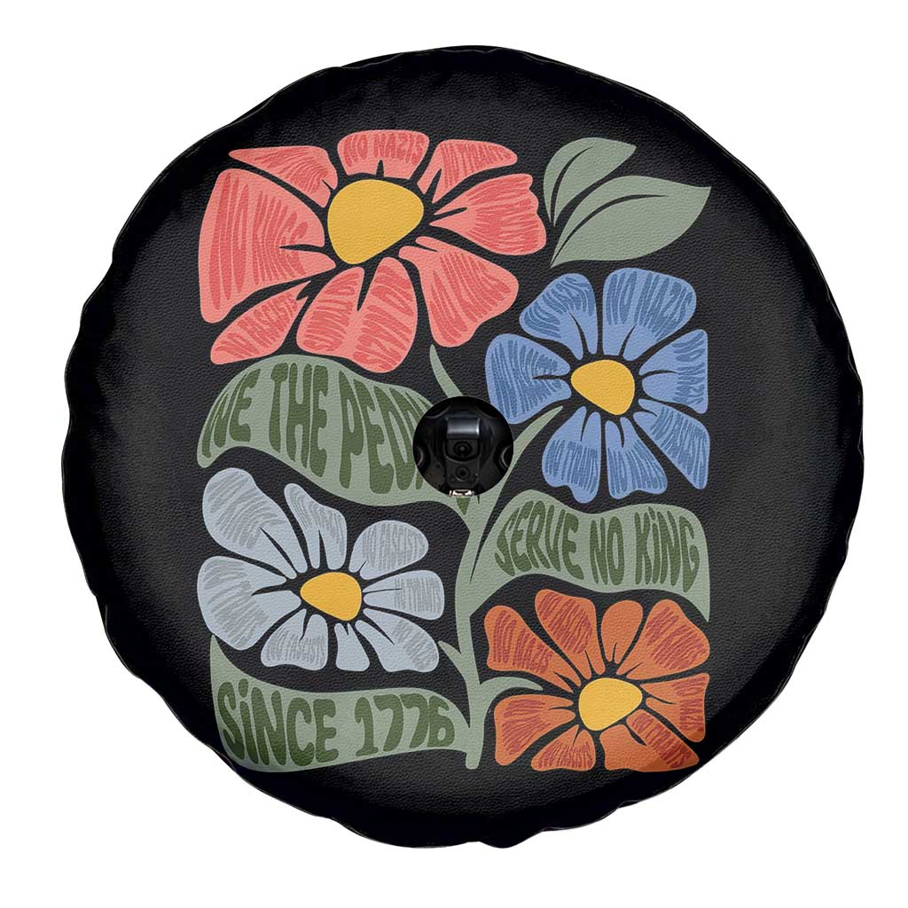 Wildflower Protest Spare Tire Cover We The People Serve No Kings TS12 Print Your Wear