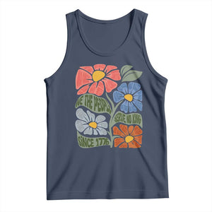 Wildflower Protest Tank Top We The People Serve No Kings TS12 Navy Print Your Wear
