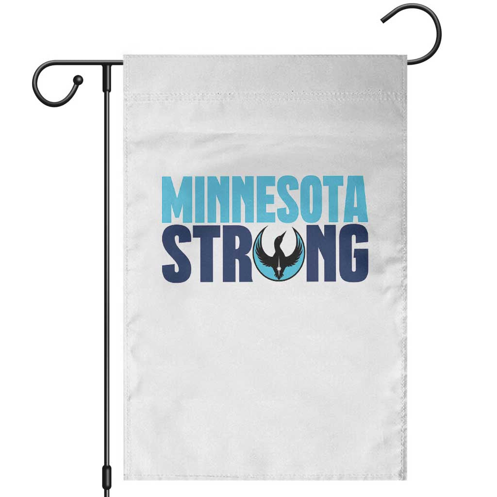 MN State Bird Loon Garden Flag Minnesota Strong Pride TS12 White Print Your Wear