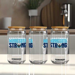 MN State Bird Loon Glass Can Minnesota Strong Pride TS12 Print Your Wear