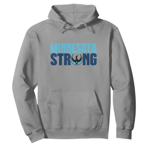 MN State Bird Loon Hoodie Minnesota Strong Pride TS12 Sport Gray Print Your Wear