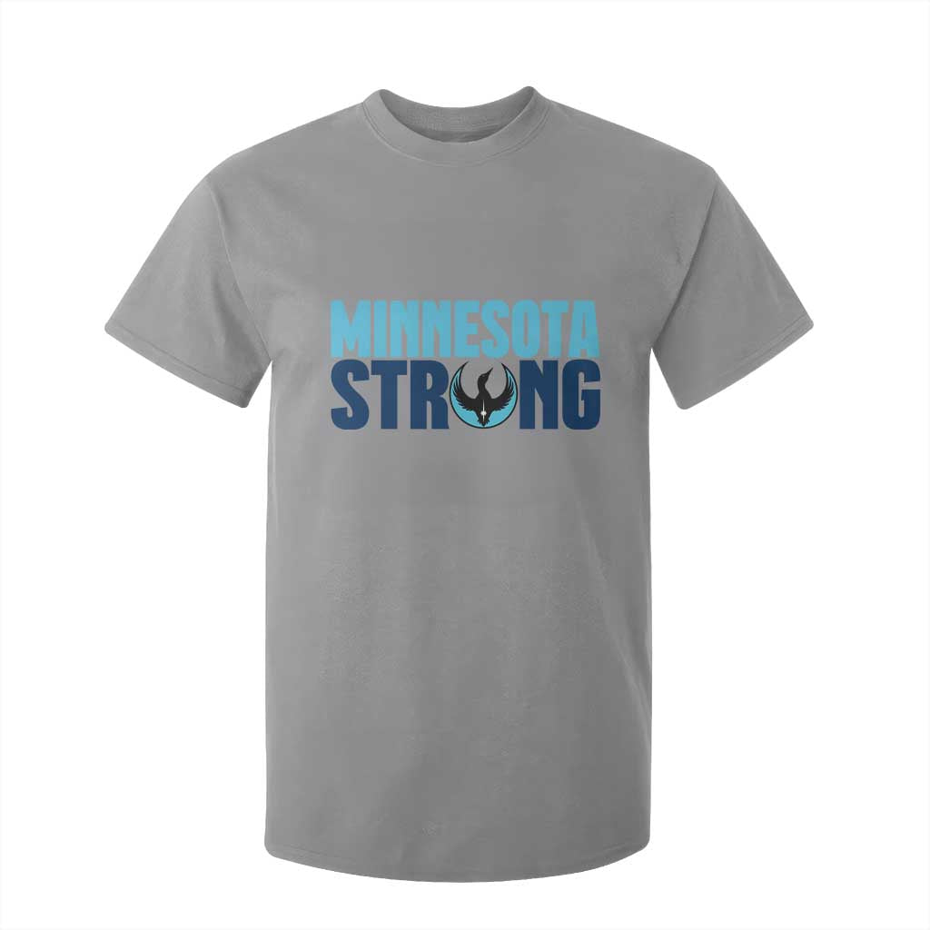 MN State Bird Loon T Shirt For Kid Minnesota Strong Pride TS12 Sport Gray Print Your Wear