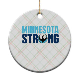 MN State Bird Loon Ceramic Ornament Minnesota Strong Pride TS12 1pc Christmas Plaid Print Your Wear