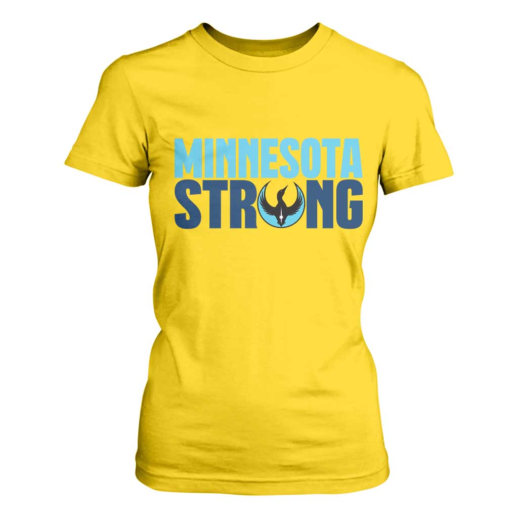 MN State Bird Loon T Shirt For Women Minnesota Strong Pride TS12 Daisy Print Your Wear