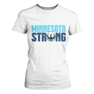 MN State Bird Loon T Shirt For Women Minnesota Strong Pride TS12 White Print Your Wear