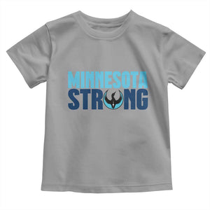 MN State Bird Loon Toddler T Shirt Minnesota Strong Pride TS12 Sport Gray Print Your Wear