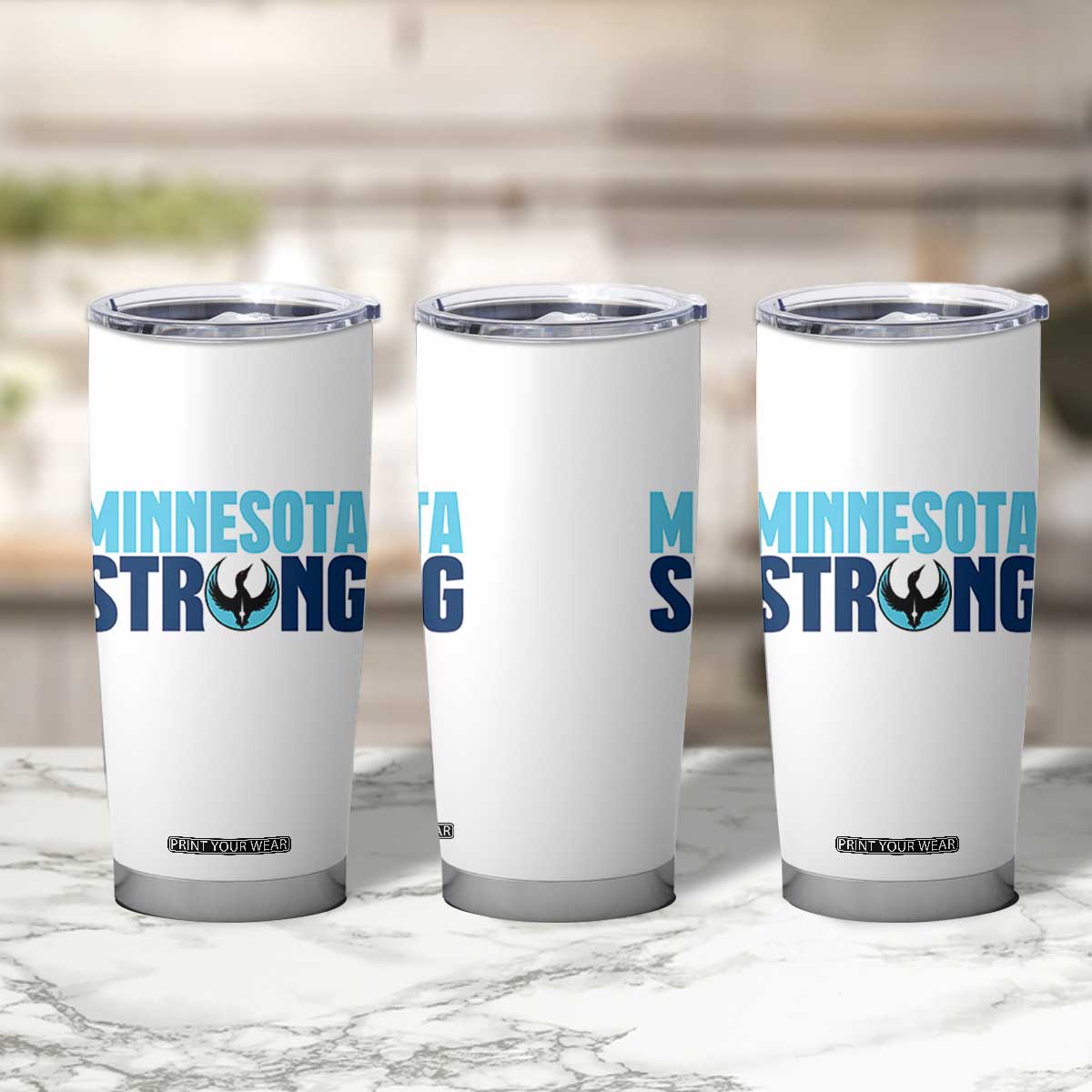 MN State Bird Loon Tumbler Cup Minnesota Strong Pride TS12 Print Your Wear