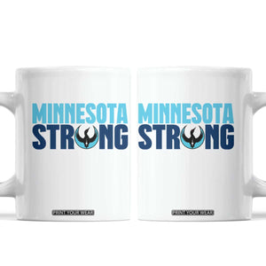 MN State Bird Loon Coffee Mug Minnesota Strong Pride TS12 White Print Your Wear