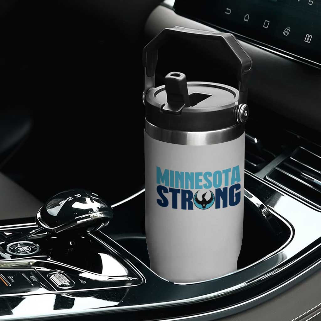MN State Bird Loon Flip Straw Tumbler Minnesota Strong Pride TS12 Print Your Wear