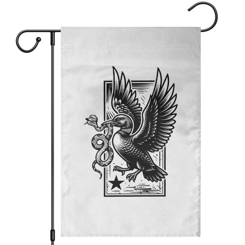 Rebel Loon Takes Down The Snake Garden Flag Support MN Anti Ice Movement TS12 White Print Your Wear