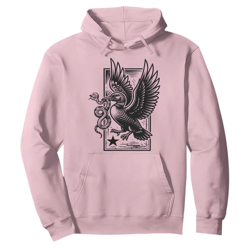 Rebel Loon Takes Down The Snake Hoodie Support MN Anti Ice Movement TS12 Light Pink Print Your Wear