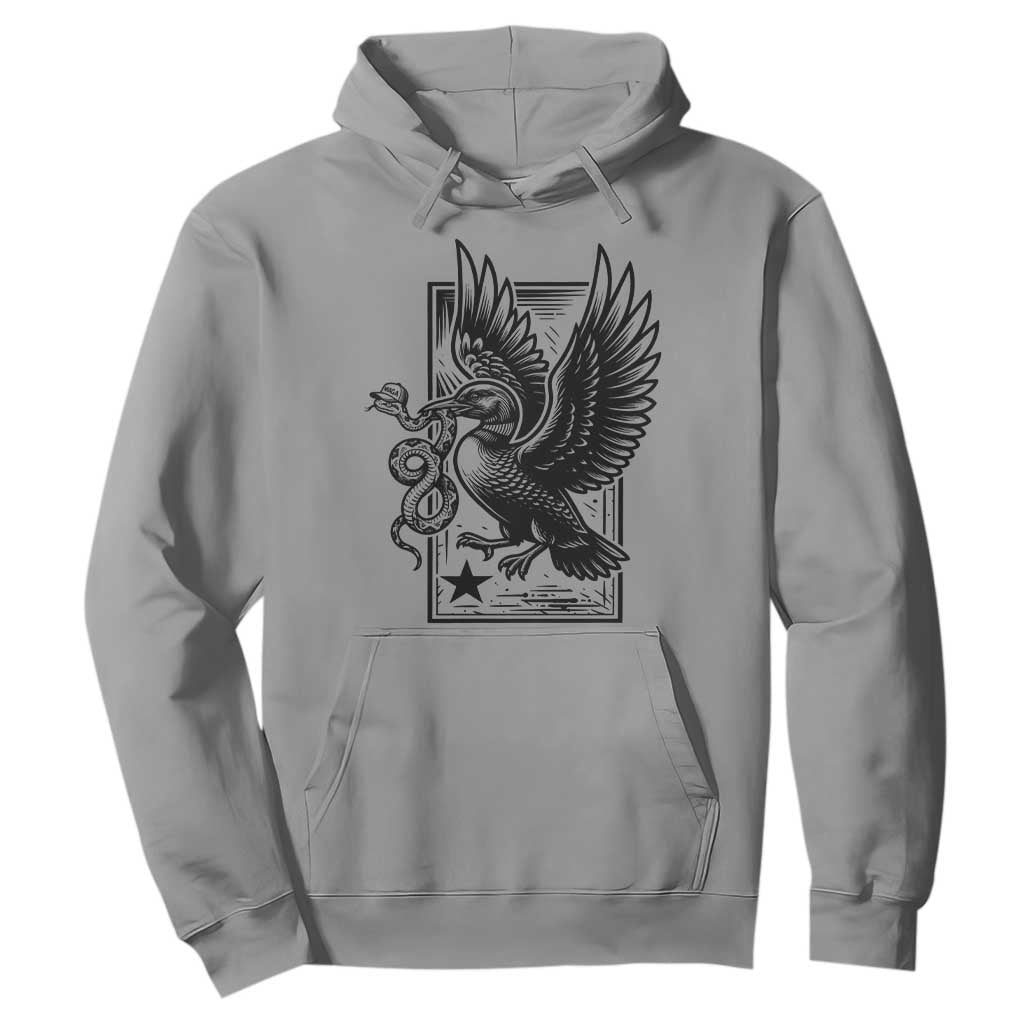 Rebel Loon Takes Down The Snake Hoodie Support MN Anti Ice Movement TS12 Sport Gray Print Your Wear