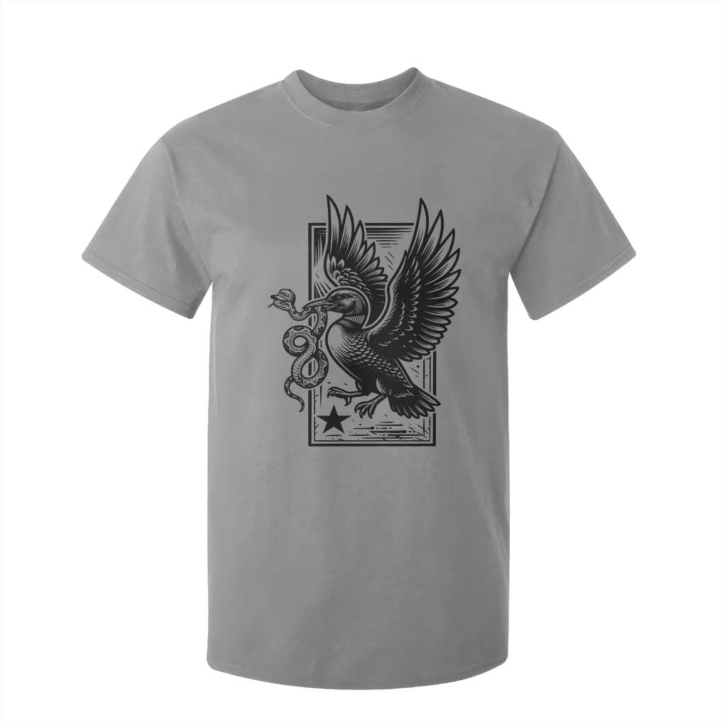 Rebel Loon Takes Down The Snake T Shirt For Kid Support MN Anti Ice Movement TS12 Sport Gray Print Your Wear