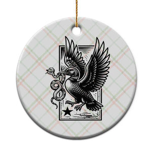 Rebel Loon Takes Down The Snake Ceramic Ornament Support MN Anti Ice Movement TS12 1pc Christmas Plaid Print Your Wear