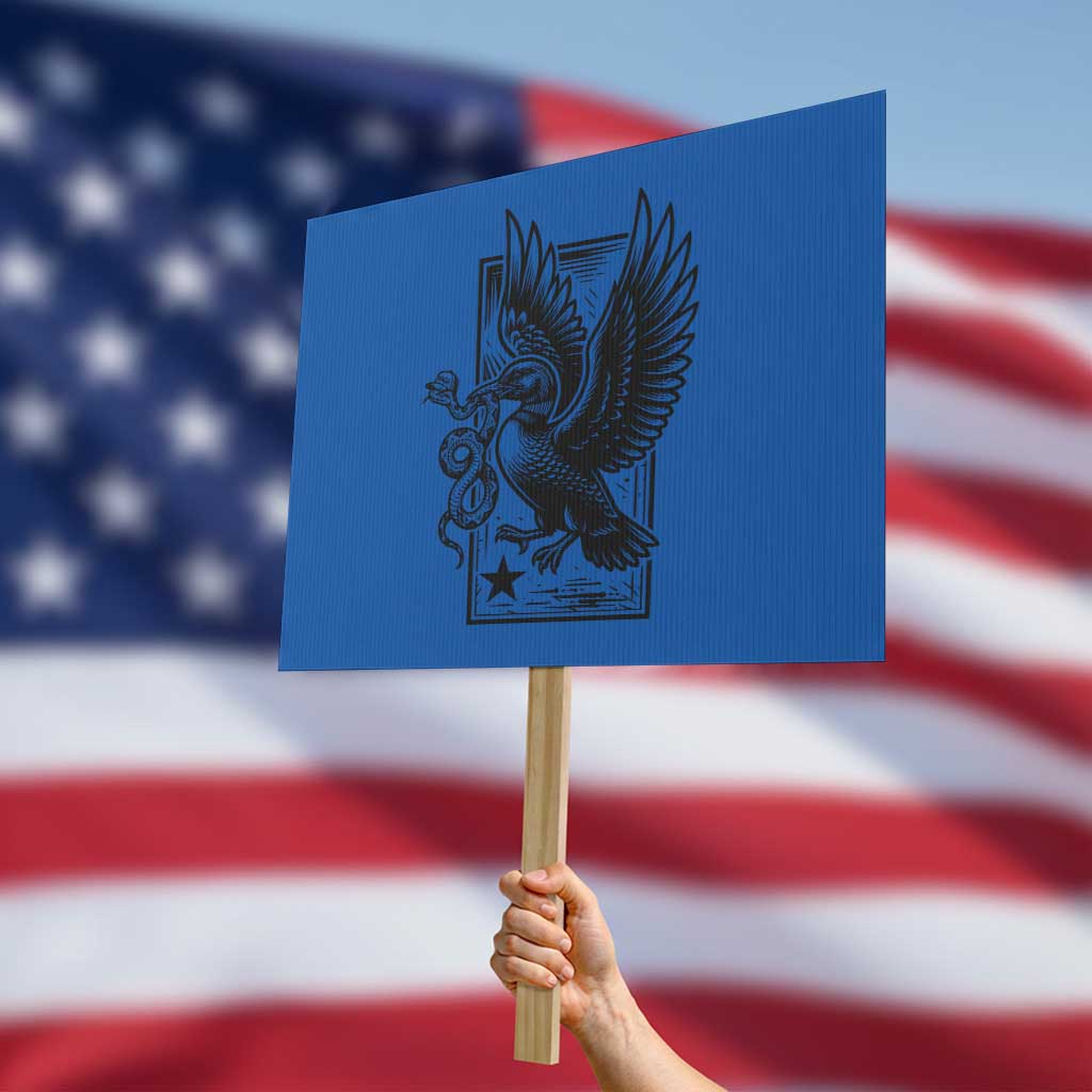 Rebel Loon Takes Down The Snake Protest Sign Support MN Anti Ice Movement TS12 Horizontal 18