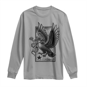 Rebel Loon Takes Down The Snake Long Sleeve Shirt Support MN Anti Ice Movement TS12 Sport Gray Print Your Wear