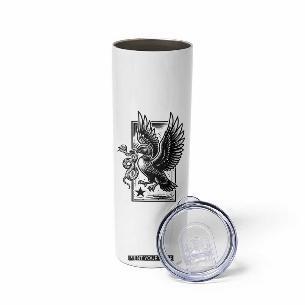 Rebel Loon Takes Down The Snake Skinny Tumbler Support MN Anti Ice Movement TS12 Print Your Wear