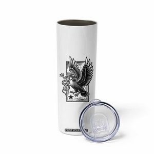 Rebel Loon Takes Down The Snake Skinny Tumbler Support MN Anti Ice Movement TS12 Print Your Wear