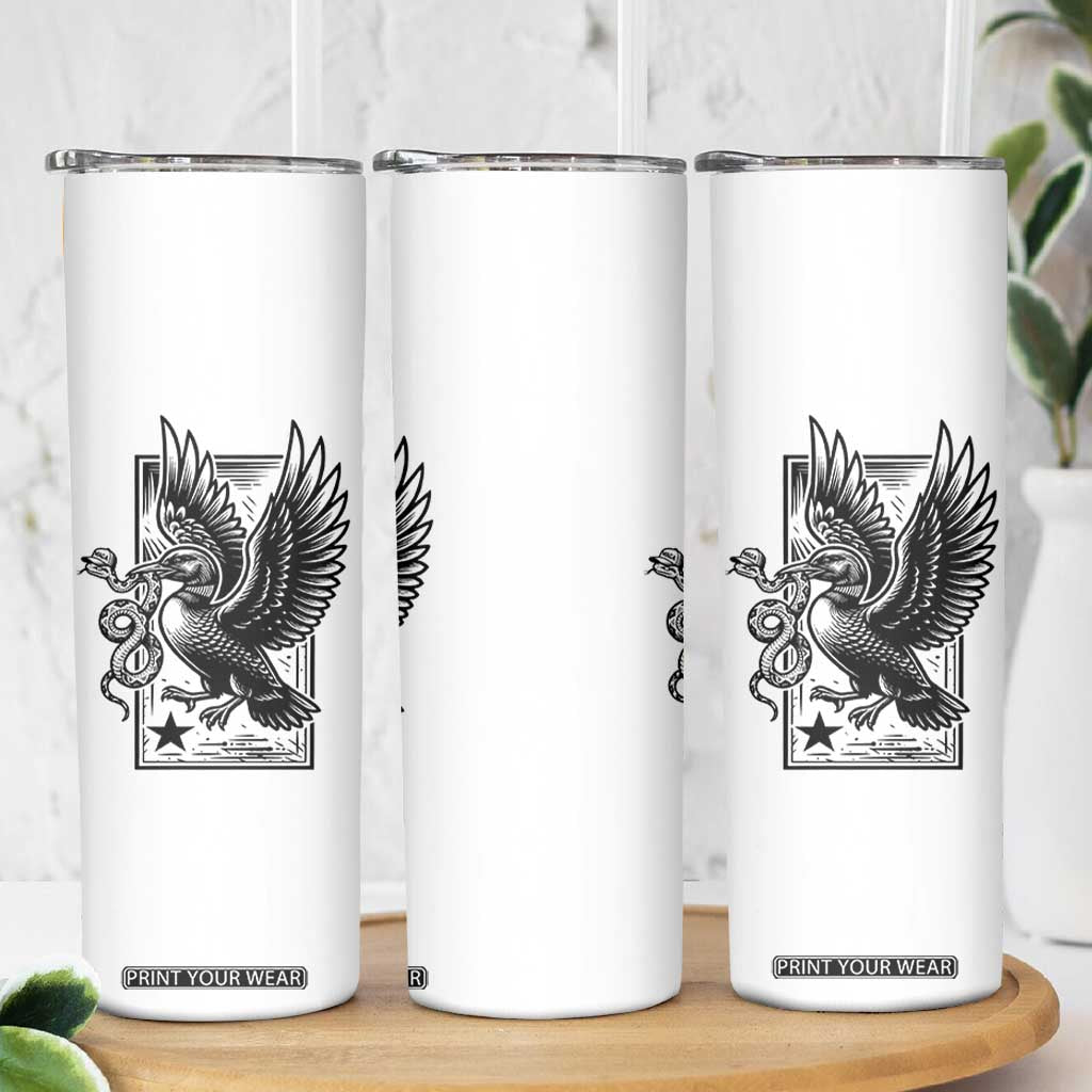 Rebel Loon Takes Down The Snake Skinny Tumbler Support MN Anti Ice Movement TS12 Print Your Wear