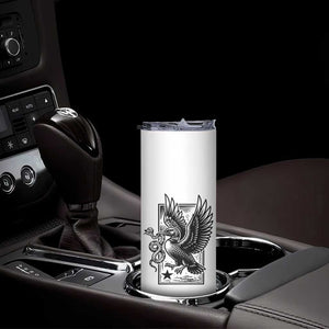 Rebel Loon Takes Down The Snake Skinny Tumbler Support MN Anti Ice Movement TS12 Print Your Wear