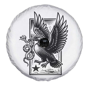Rebel Loon Takes Down The Snake Spare Tire Cover Support MN Anti Ice Movement TS12 Print Your Wear