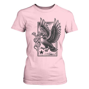 Rebel Loon Takes Down The Snake T Shirt For Women Support MN Anti Ice Movement TS12 Light Pink Print Your Wear