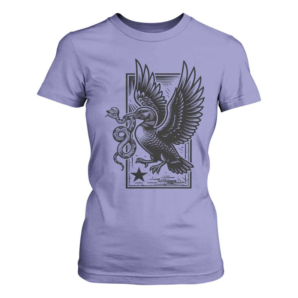 Rebel Loon Takes Down The Snake T Shirt For Women Support MN Anti Ice Movement TS12 Violet Print Your Wear