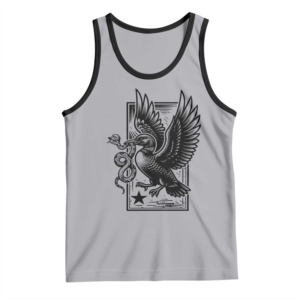 Rebel Loon Takes Down The Snake Tank Top Support MN Anti Ice Movement TS12 Athletic Heather Black Print Your Wear