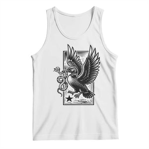 Rebel Loon Takes Down The Snake Tank Top Support MN Anti Ice Movement TS12 White Print Your Wear