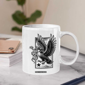Rebel Loon Takes Down The Snake Coffee Mug Support MN Anti Ice Movement TS12 Print Your Wear