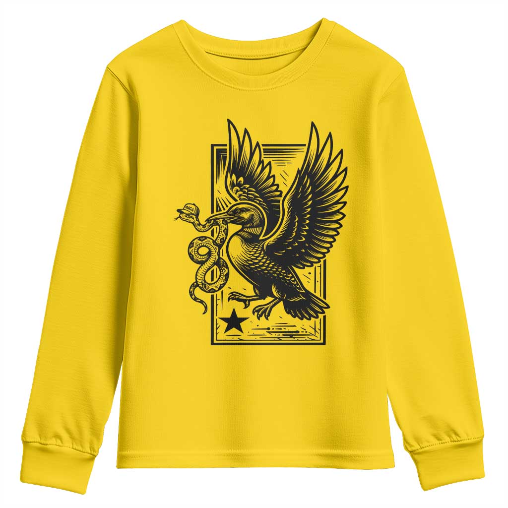 Rebel Loon Takes Down The Snake Youth Sweatshirt Support MN Anti Ice Movement TS12 Daisy Print Your Wear