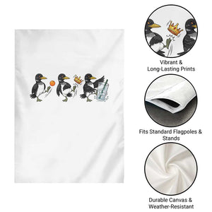 Funny No Kings MN Rebel Loon Garden Flag Minnesota State Pride TS12 Print Your Wear