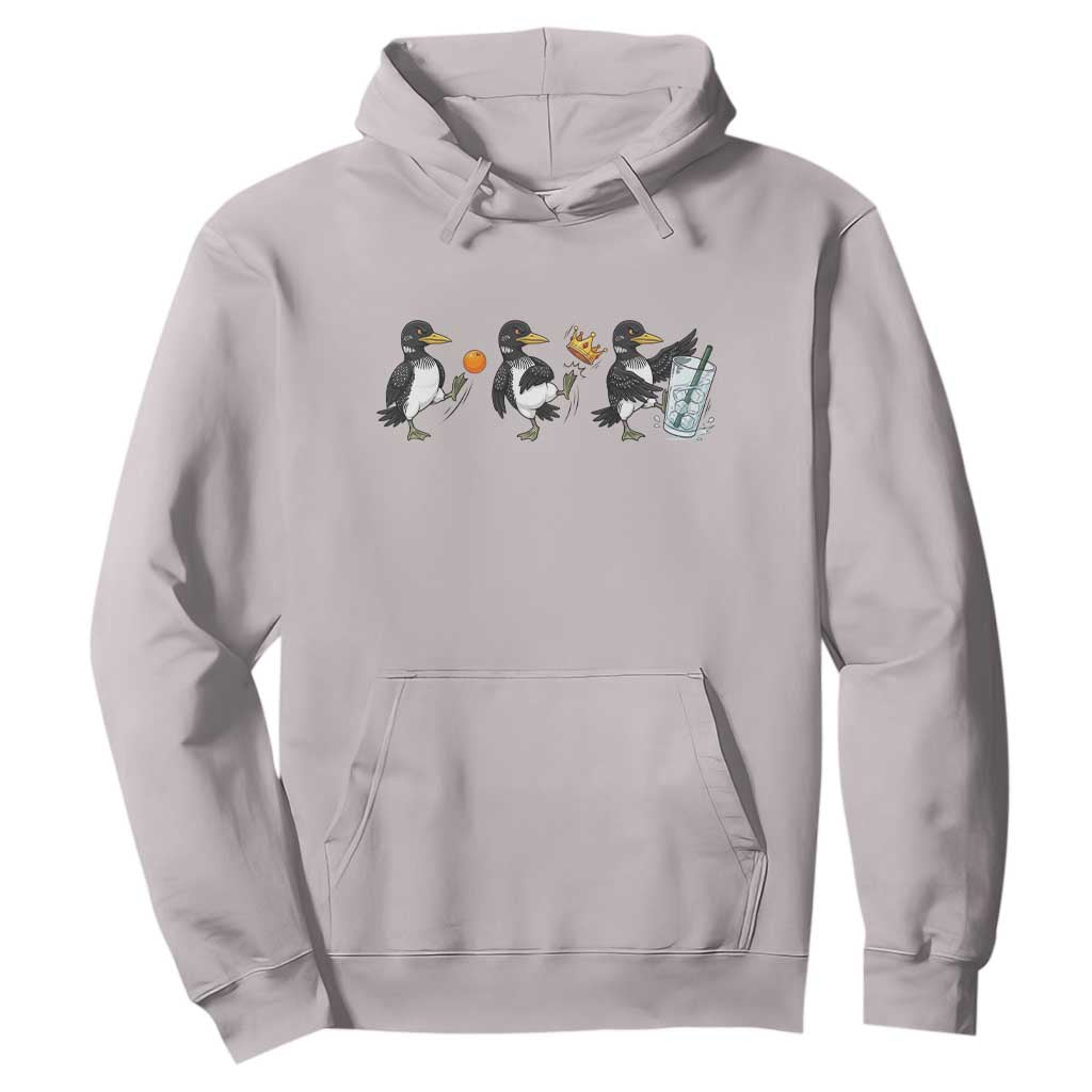Funny No Kings MN Rebel Loon Hoodie Minnesota State Pride TS12 Ice Gray Print Your Wear