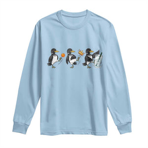 Funny No Kings MN Rebel Loon Long Sleeve Shirt Minnesota State Pride TS12 Light Blue Print Your Wear