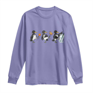 Funny No Kings MN Rebel Loon Long Sleeve Shirt Minnesota State Pride TS12 Violet Print Your Wear