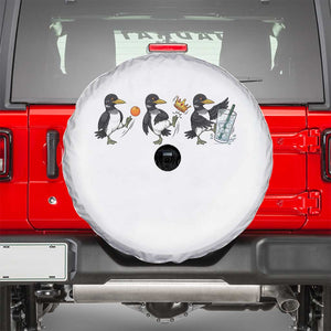 Funny No Kings MN Rebel Loon Spare Tire Cover Minnesota State Pride TS12 White Print Your Wear