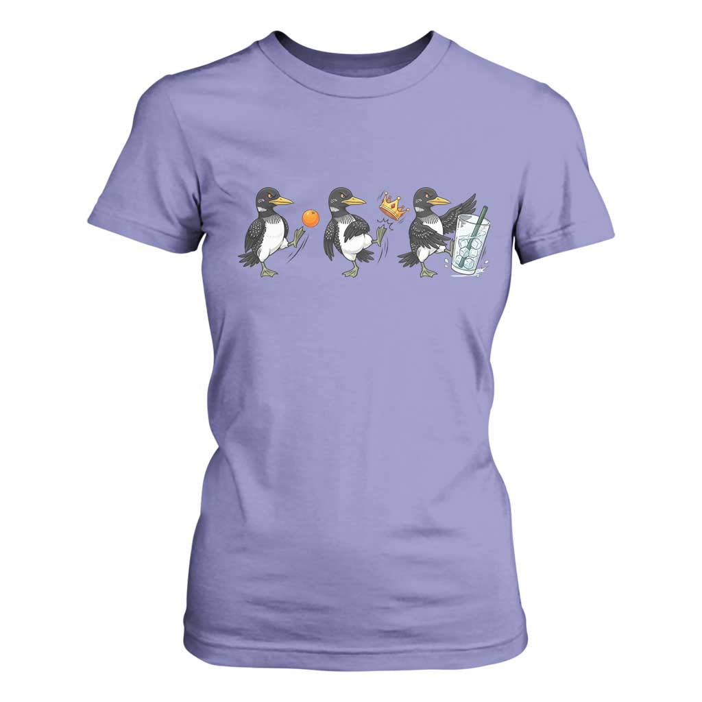 Funny No Kings MN Rebel Loon T Shirt For Women Minnesota State Pride TS12 Violet Print Your Wear