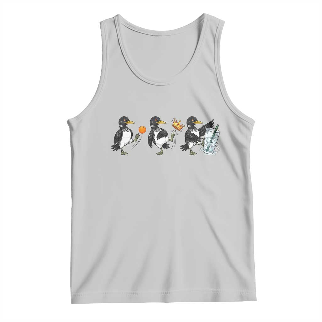 Funny No Kings MN Rebel Loon Tank Top Minnesota State Pride TS12 Ash Print Your Wear