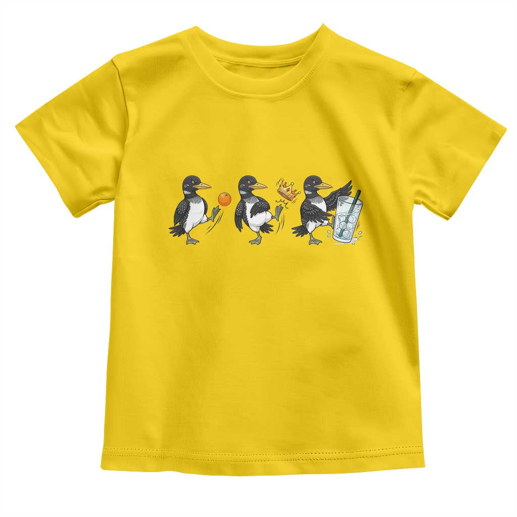Funny No Kings MN Rebel Loon Toddler T Shirt Minnesota State Pride TS12 Daisy Print Your Wear
