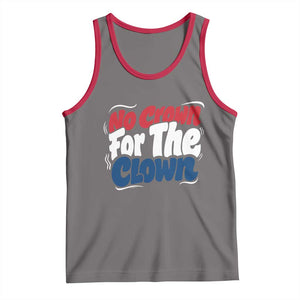 Anti Monarchy Political Tank Top No Crown For A Clown TS12 Deep Heather Red Print Your Wear