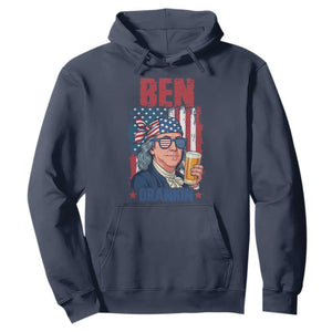 Benjamin Franklin Hoodie Funny Ben Drankin American History TS12 Navy Print Your Wear