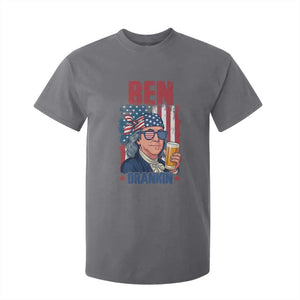 Benjamin Franklin T Shirt For Kid Funny Ben Drankin American History TS12 Charcoal Print Your Wear