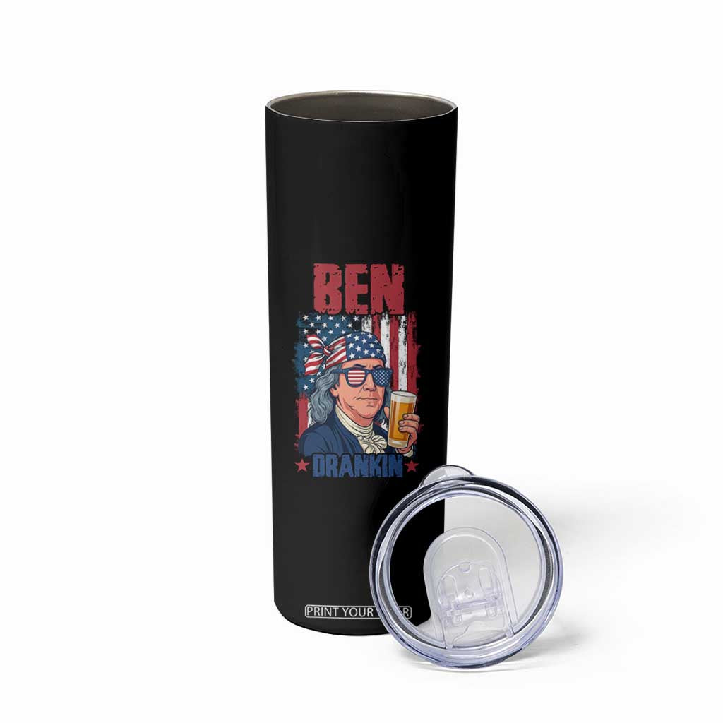 Benjamin Franklin Skinny Tumbler Funny Ben Drankin American History TS12 Print Your Wear