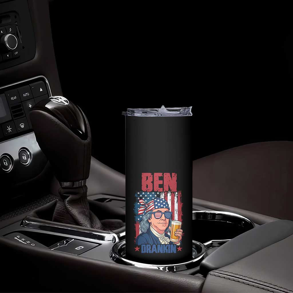 Benjamin Franklin Skinny Tumbler Funny Ben Drankin American History TS12 Print Your Wear