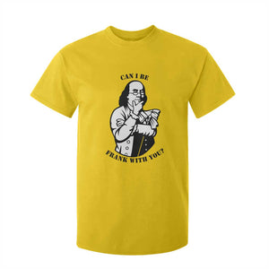 Funny Benjamin Franklin T Shirt For Kid Can I Be Frank With You TS12 Daisy Print Your Wear