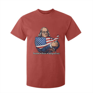 Benjamin Franklin T Shirt For Kid Freedom Liberty Independence American History TS12 Red Print Your Wear
