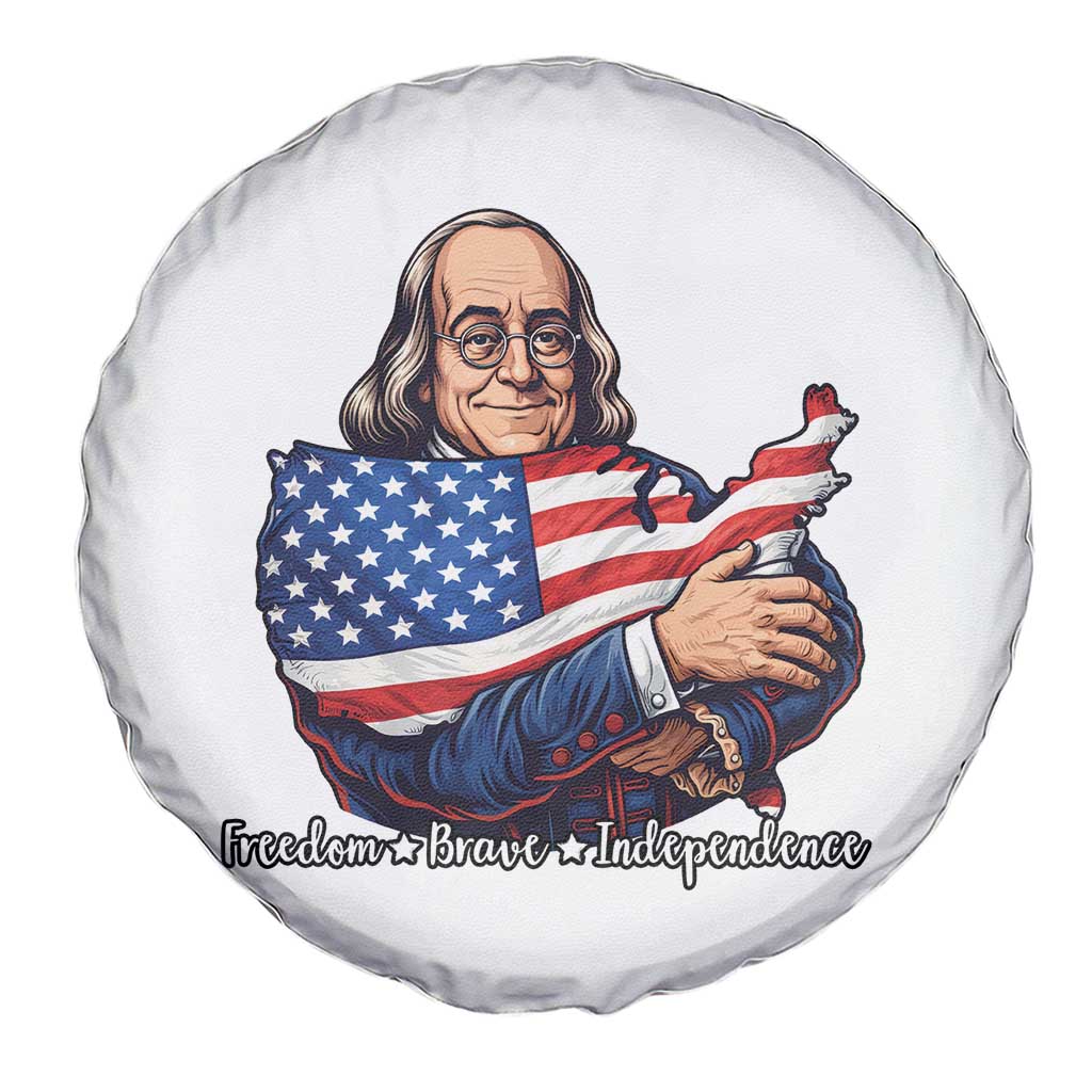 Benjamin Franklin Spare Tire Cover Freedom Liberty Independence American History TS12 Print Your Wear